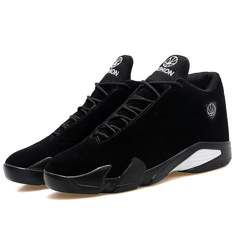 Men's Leather Sports Sneakers