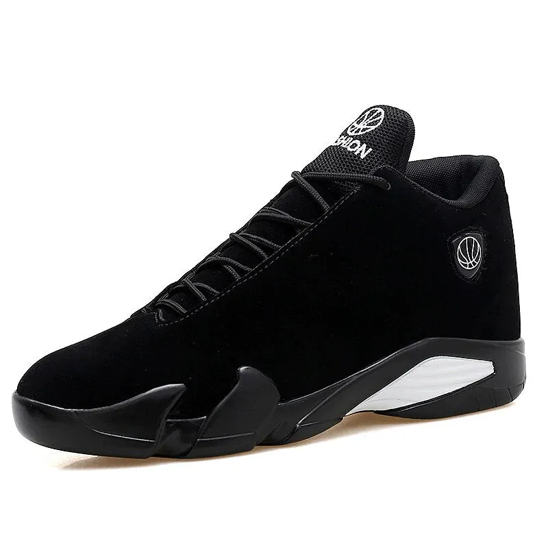 Men's Leather Sports Sneakers