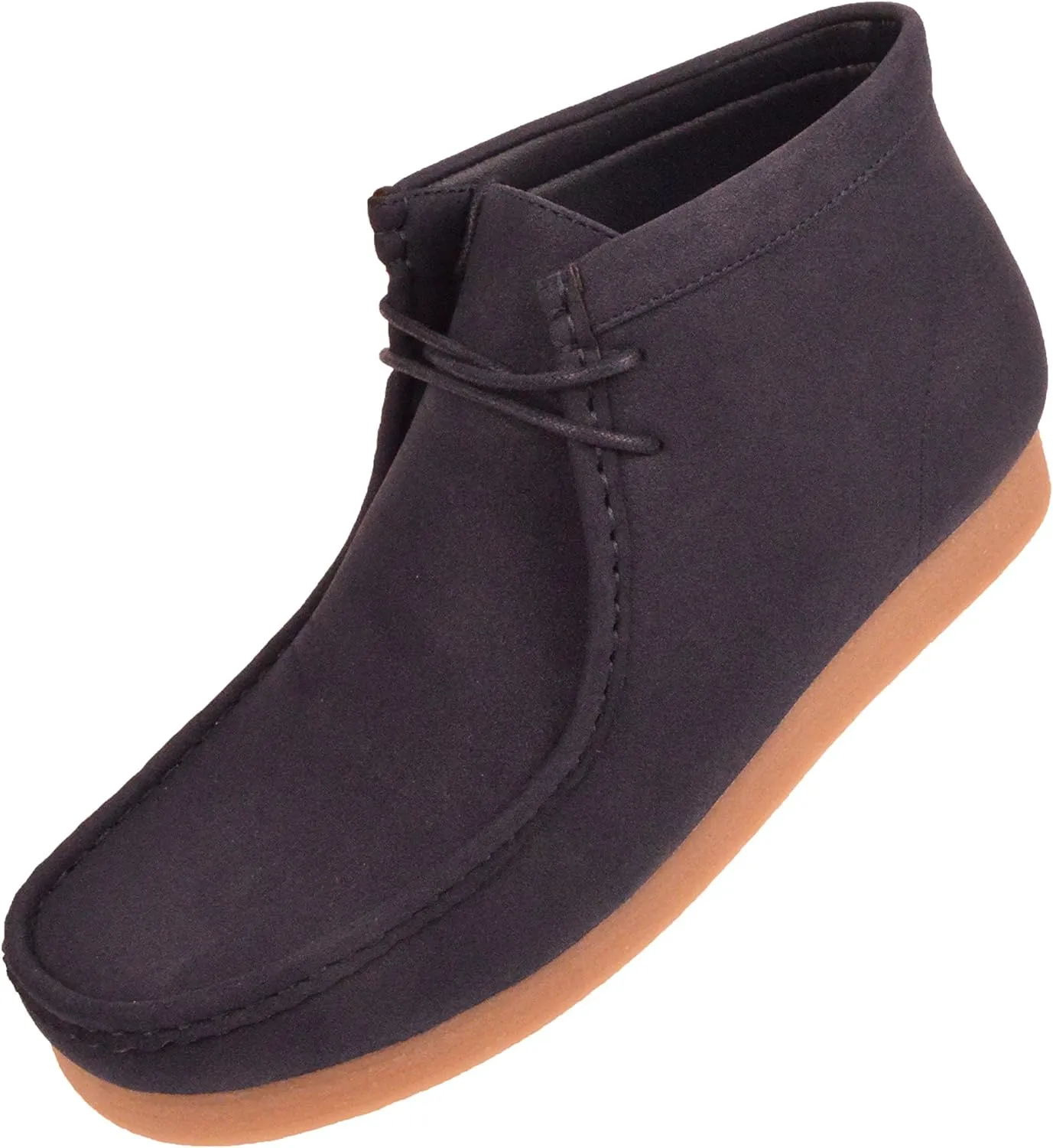 Men's Lime Green Lace Up High Top Suede Boots