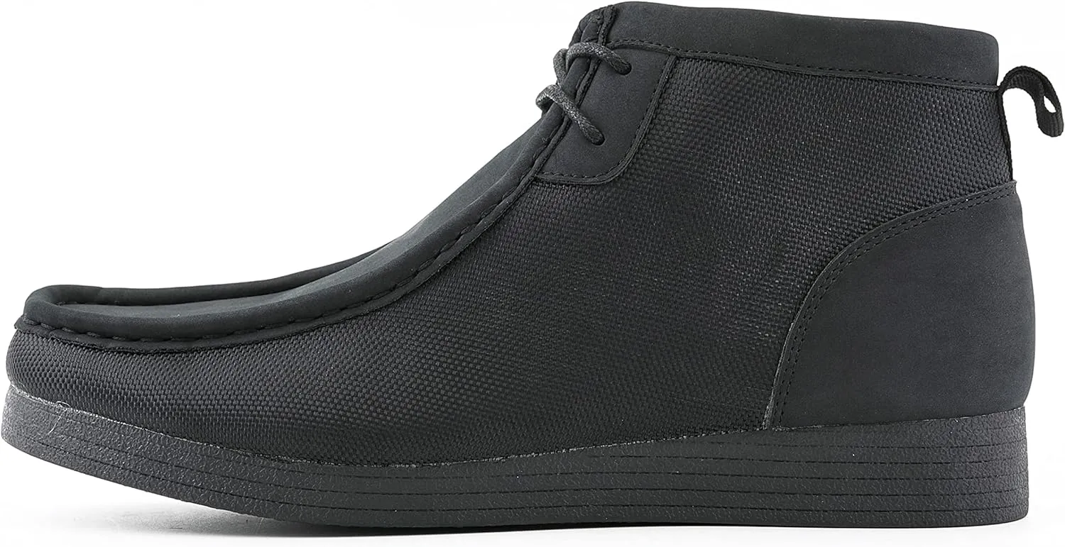 Men's Lime Green Lace Up High Top Suede Boots