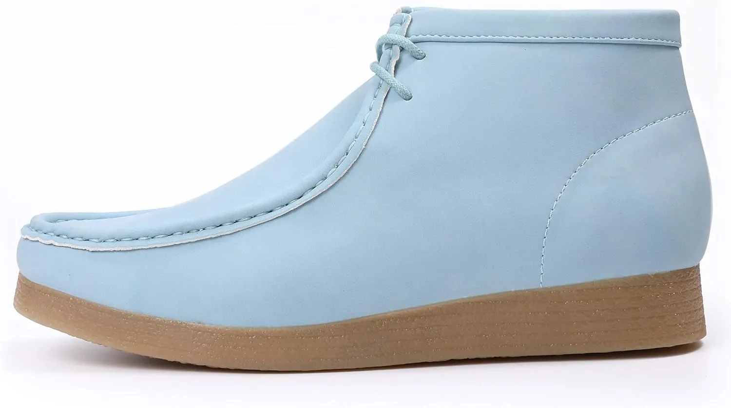 Men's Lime Green Lace Up High Top Suede Boots