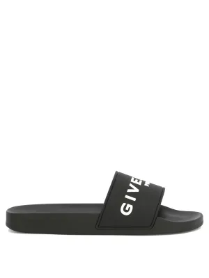 Men's "slide" Sandals in Black | Size 40 | BH301TH1H4001