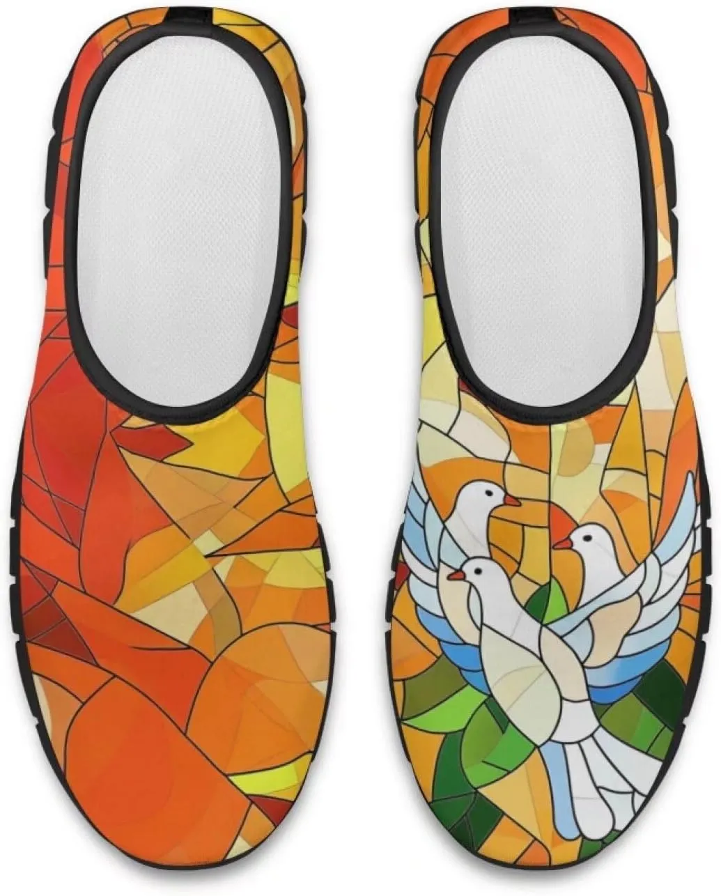 Men's Slip On Sneakers Comfy Slip On Running Shoes Men Walking Loafers Breathable
