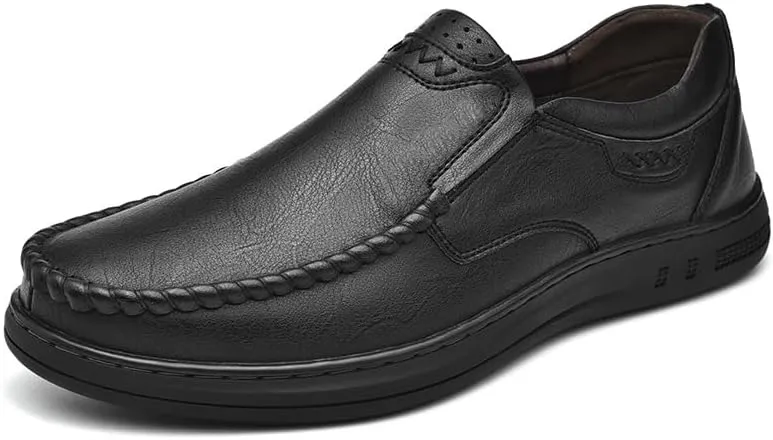 Men's Slip-Ons Loafers Men Classic Pointed Toe Tuxedo Oxford Classic Comfortable Dress Shoes for Men