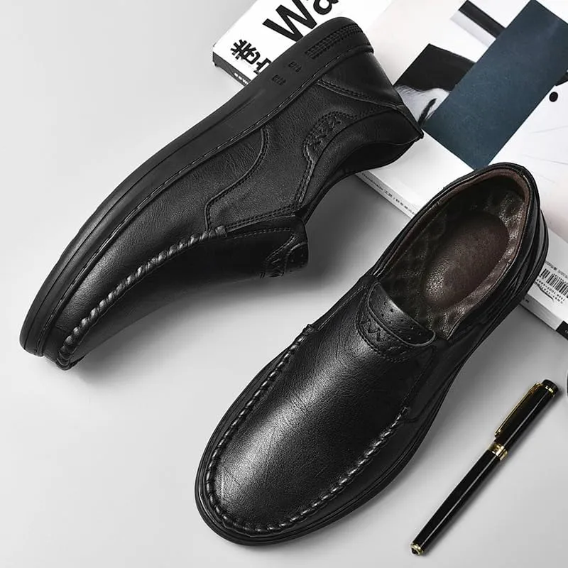 Men's Slip-Ons Loafers Men Classic Pointed Toe Tuxedo Oxford Classic Comfortable Dress Shoes for Men