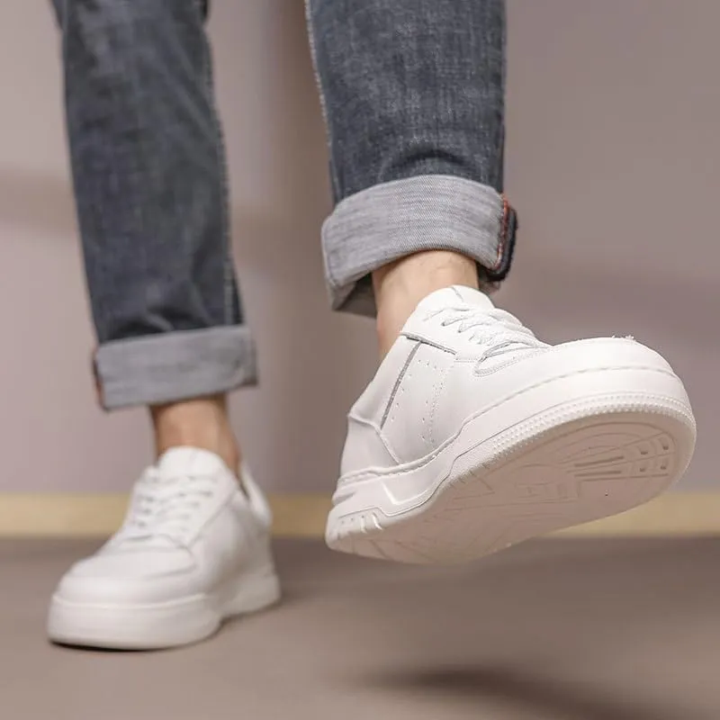 Mens Sneaker Low Top Lace Up Casual Oxford Shoes Comfortable PU Fashion Dress Business Casual Derby Shoe