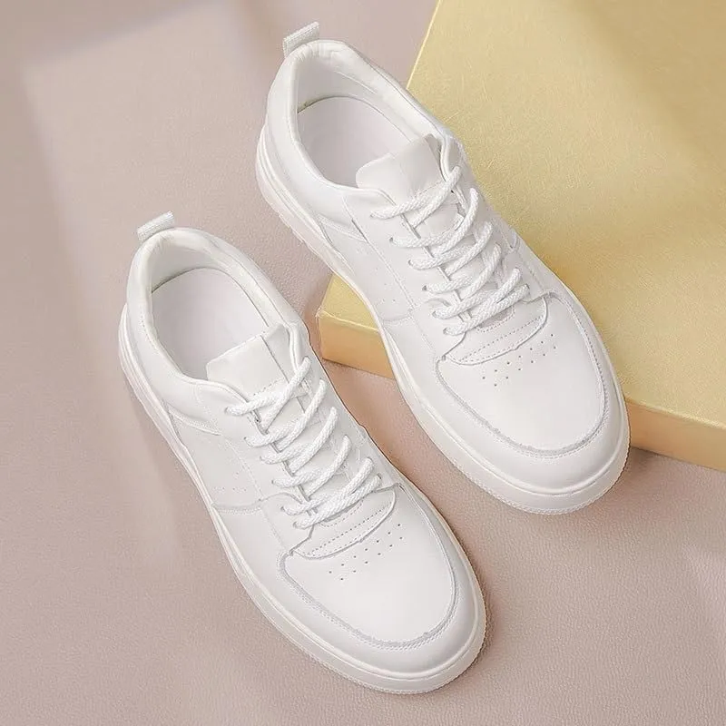 Mens Sneaker Low Top Lace Up Casual Oxford Shoes Comfortable PU Fashion Dress Business Casual Derby Shoe