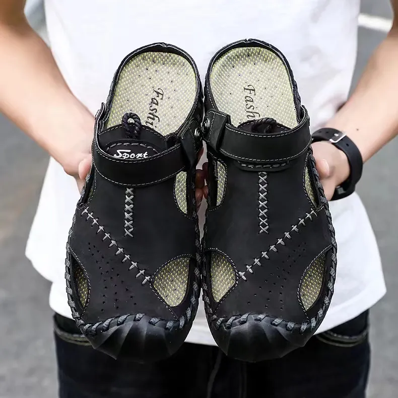 Men's Soft Leather Sandals