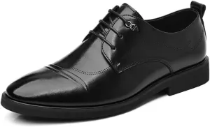 Men's Spring Business Vintage Dress Shoes Trendy Fashion Large Size Derby Shoes