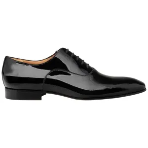 Mezlan Men's Altea Plain Toe Black Slip-On Oxford