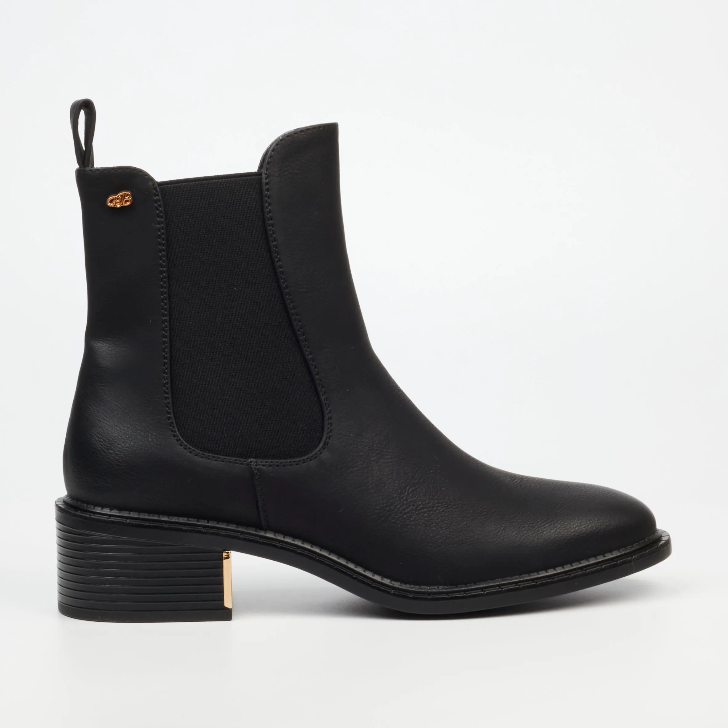 Miss Black Qatar 1 Ankle Boot - Black
