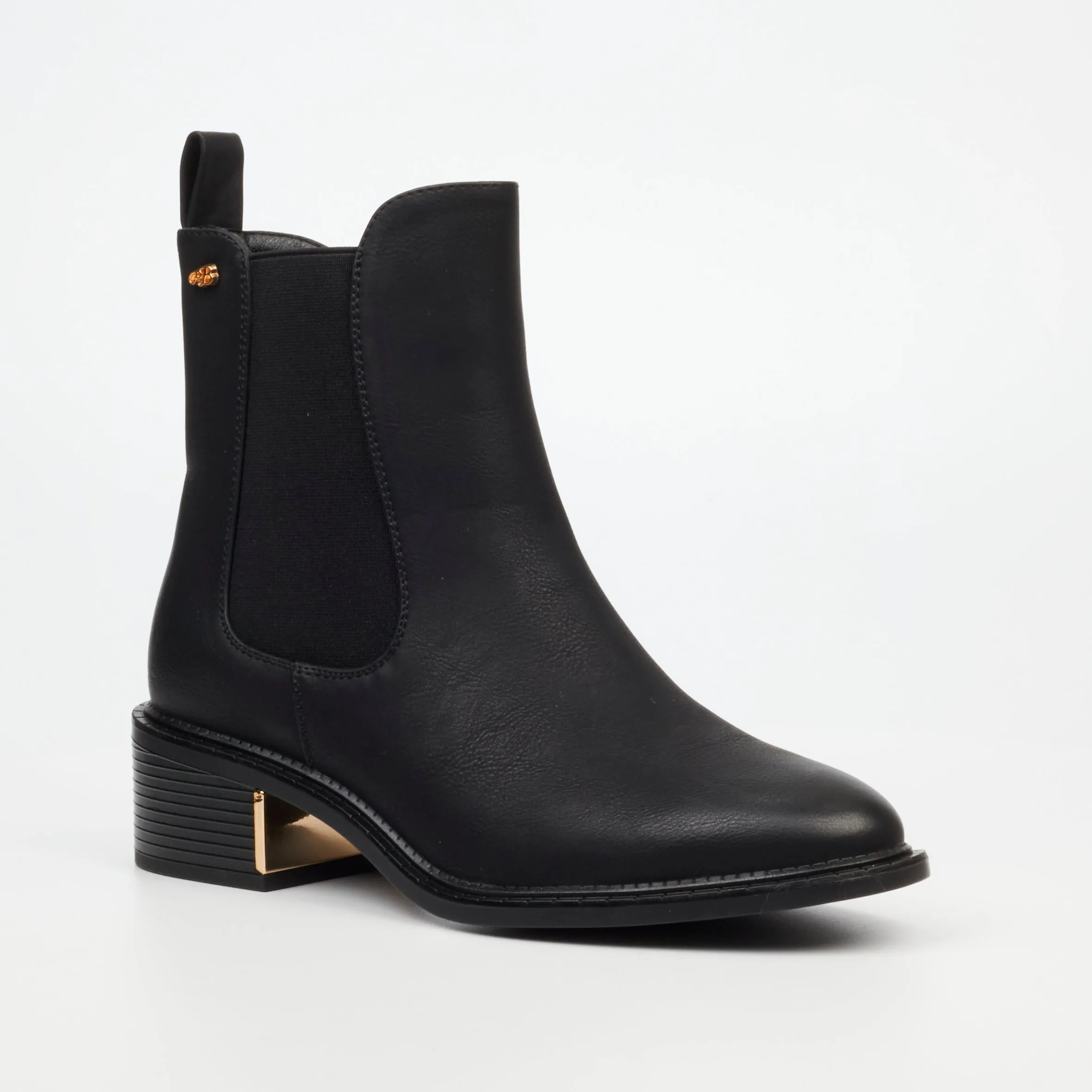 Miss Black Qatar 1 Ankle Boot - Black