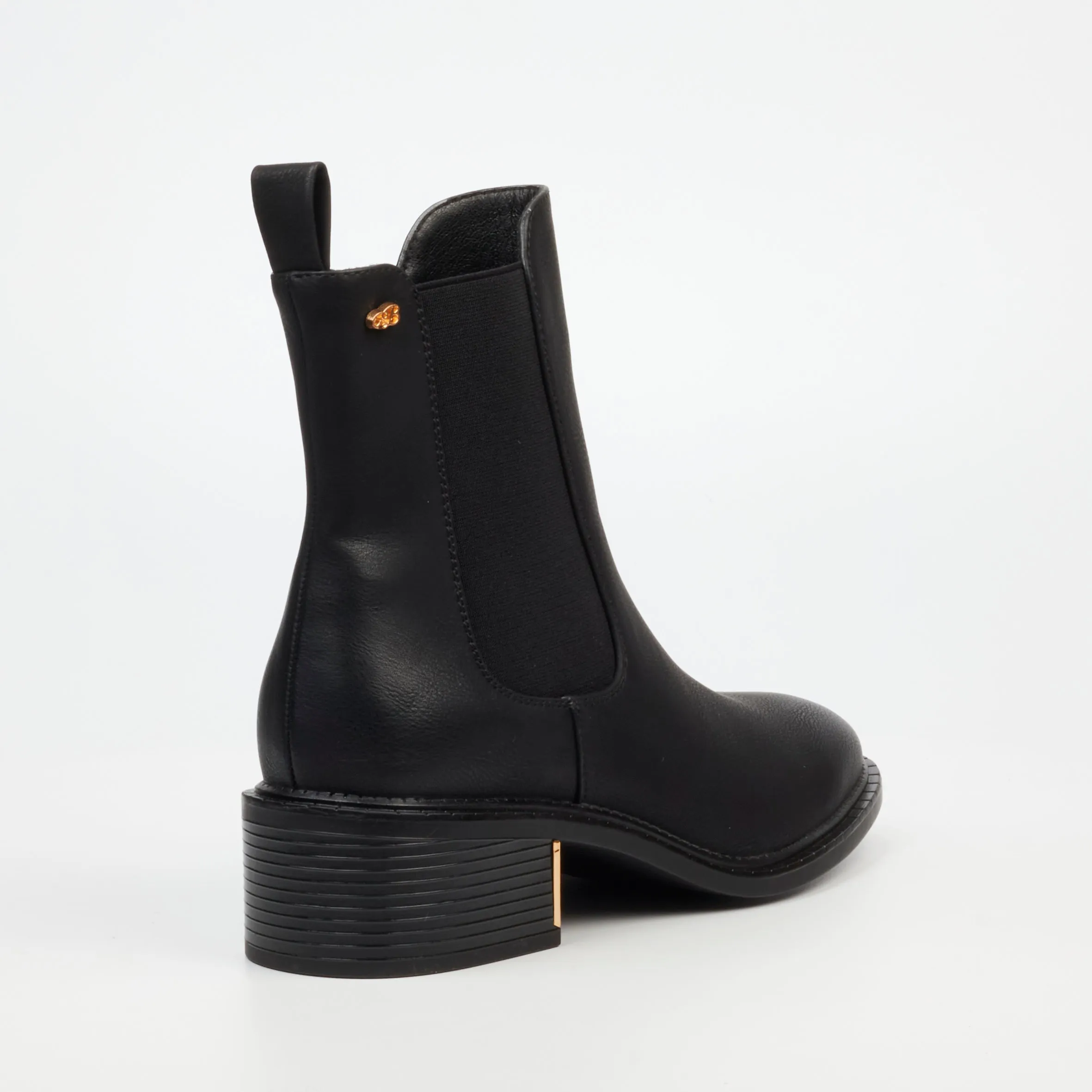 Miss Black Qatar 1 Ankle Boot - Black
