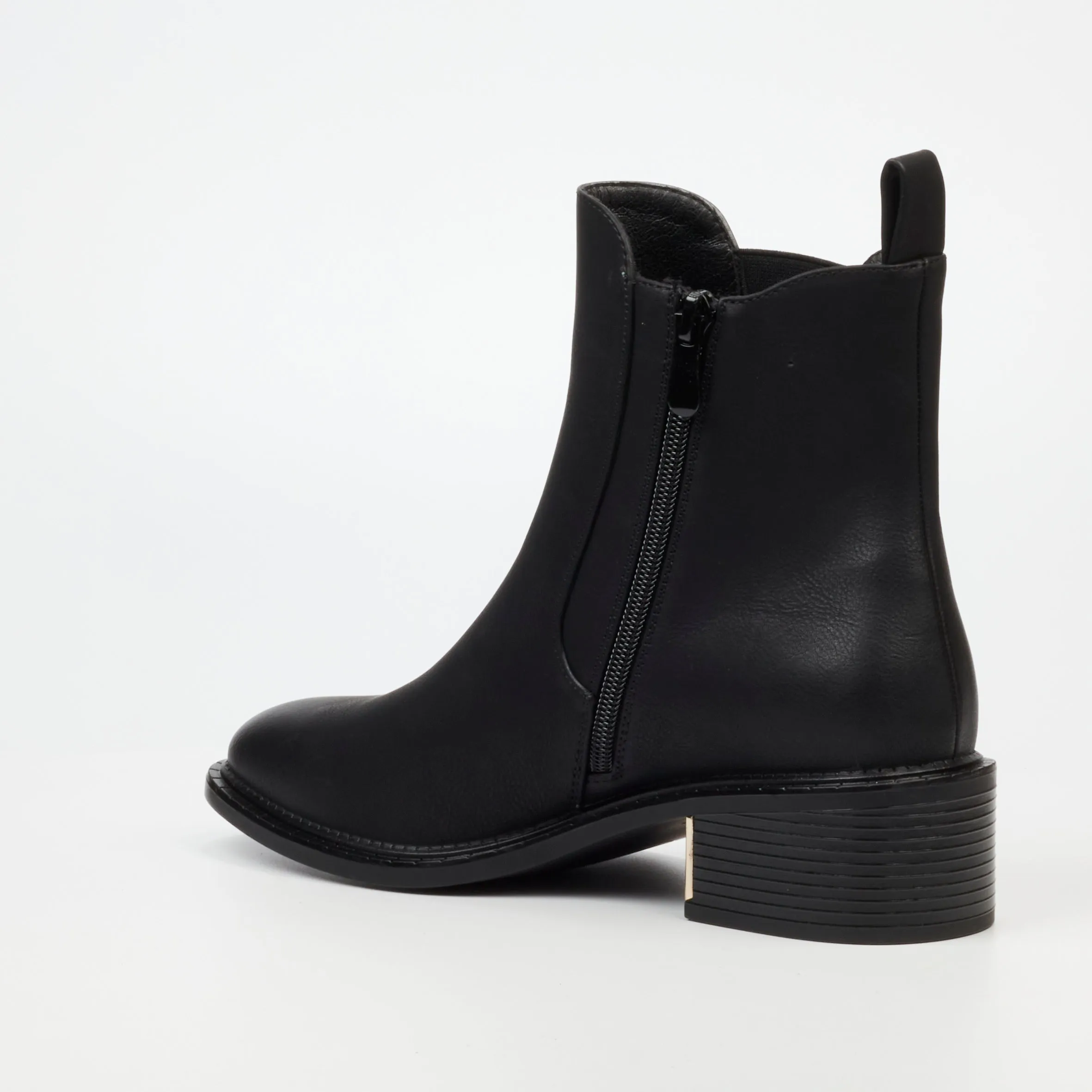 Miss Black Qatar 1 Ankle Boot - Black