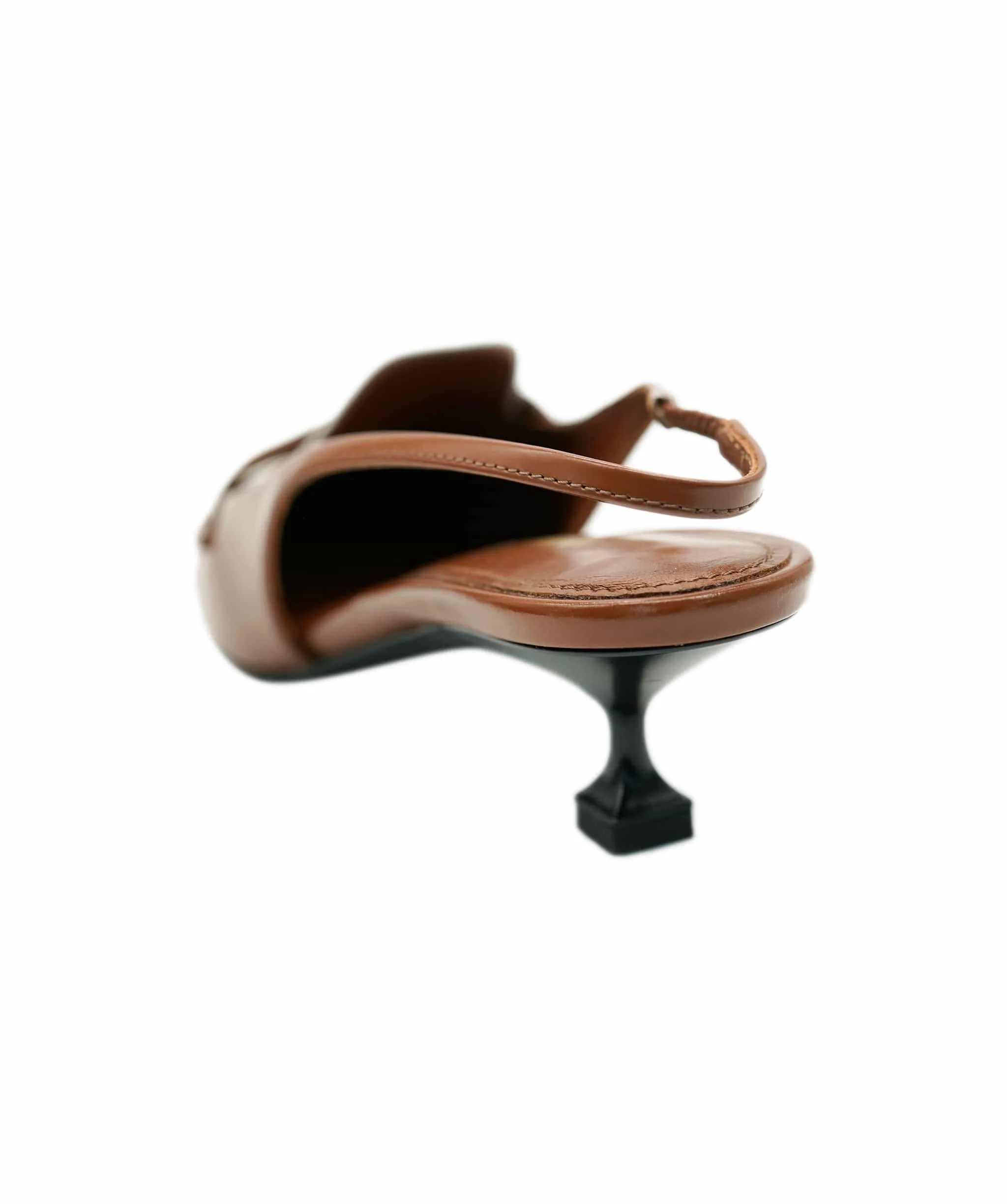 Miu Miu Heels Brown Slingback  ALC1637