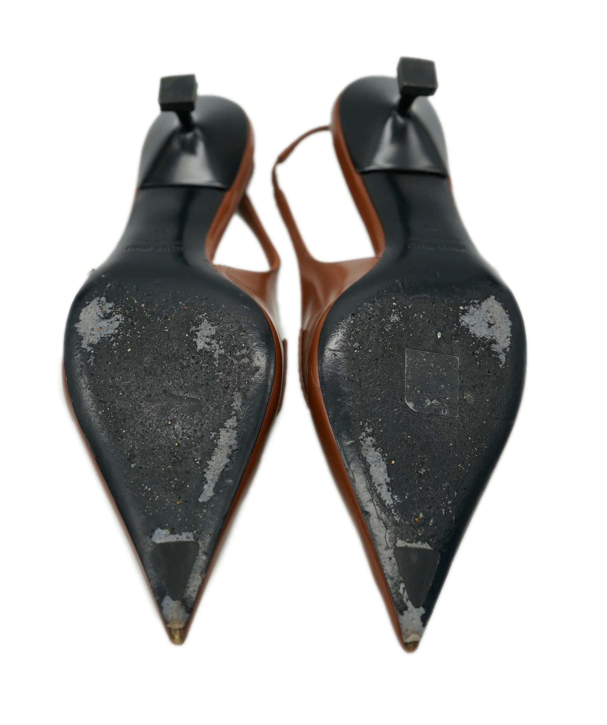 Miu Miu Heels Brown Slingback  ALC1637