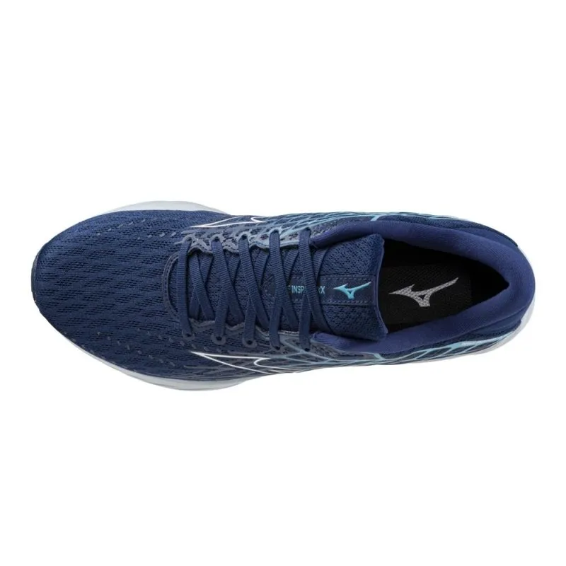 Mizuno Men's Wave Inspire 20 - Estate Blue/White