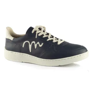 Movers by Sandro Moscoloni Mark Genuine Leather Men's Blue Sneakers