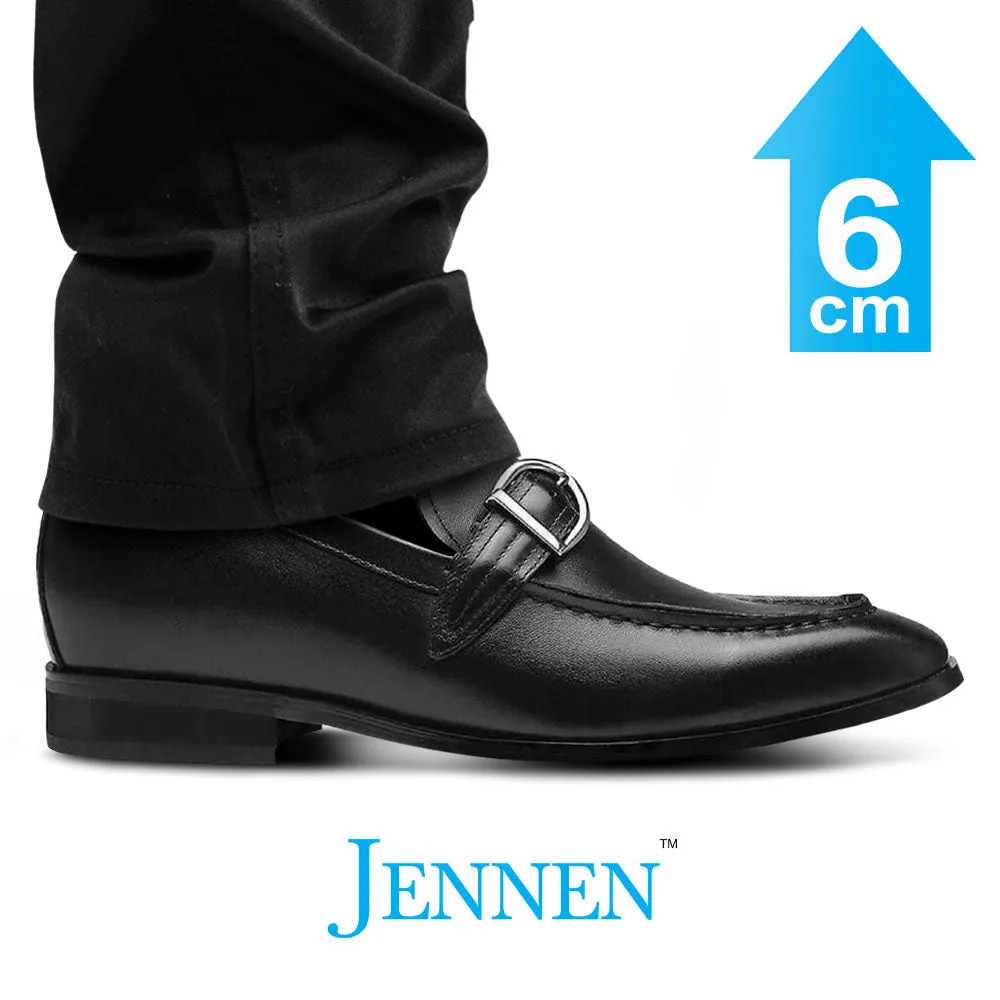 Mr. Cage 6cm | 2.4 inches Taller Men Wedding Slip-on Shoes