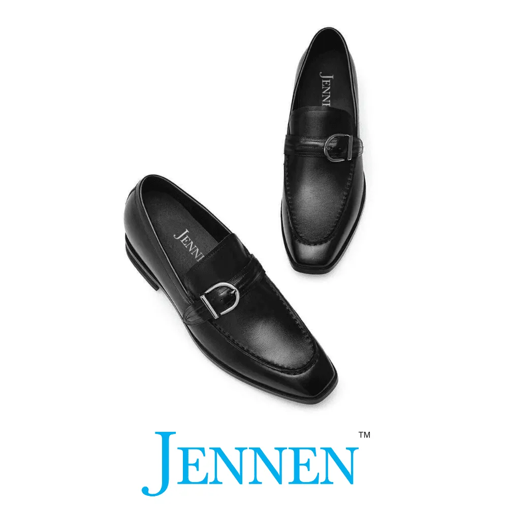 Mr. Cage 6cm | 2.4 inches Taller Men Wedding Slip-on Shoes