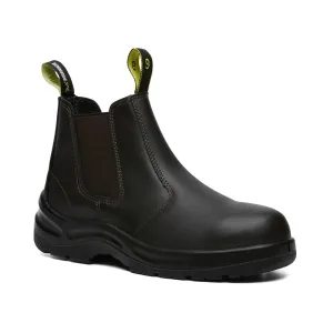 Munka Steer Slip On Elastic Sided Non-Safety Boot (Claret) MFW19121