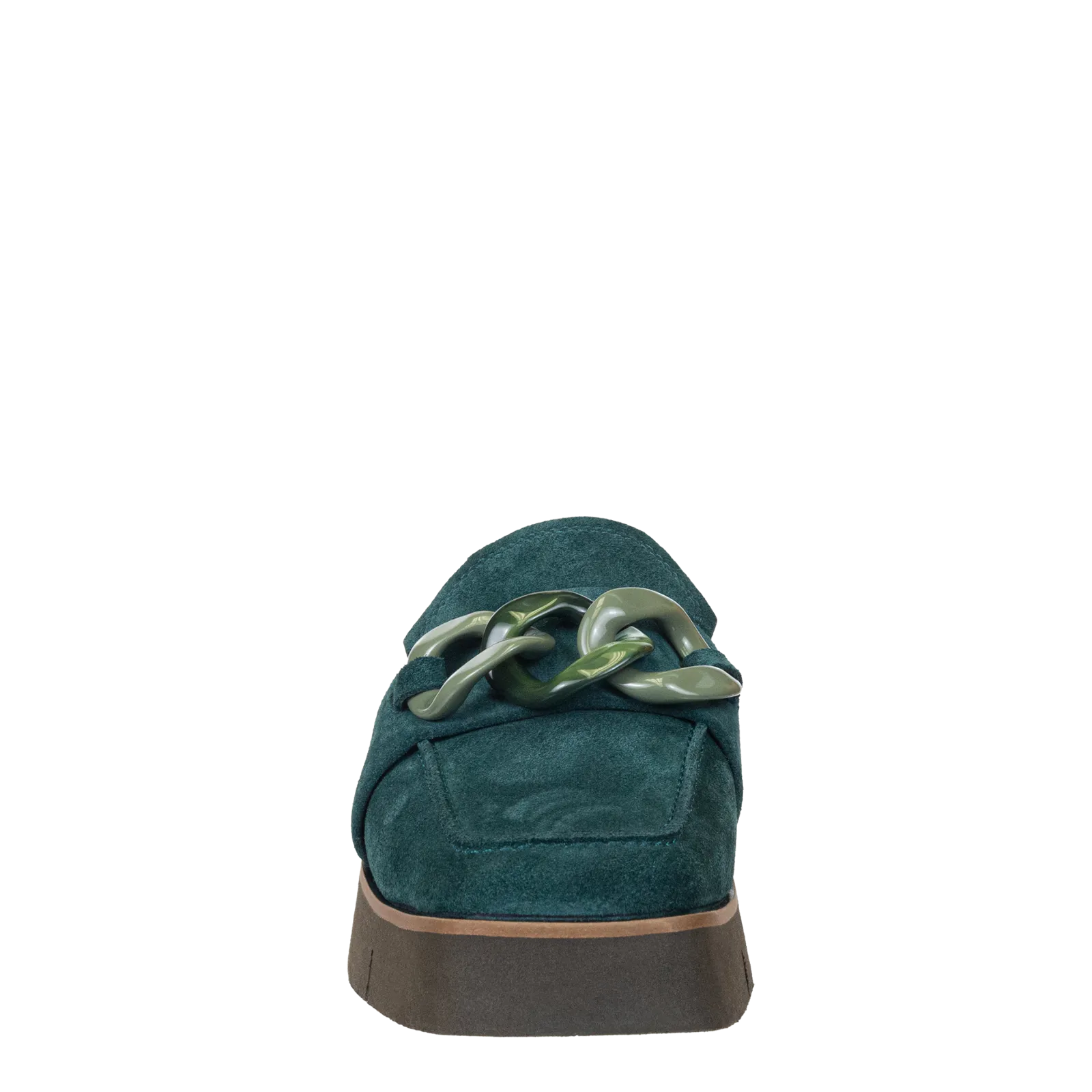 NAKED FEET - ELECT in EMERALD Platform Mules