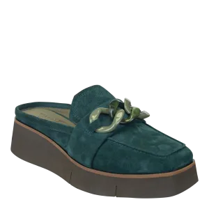 NAKED FEET - ELECT in EMERALD Platform Mules