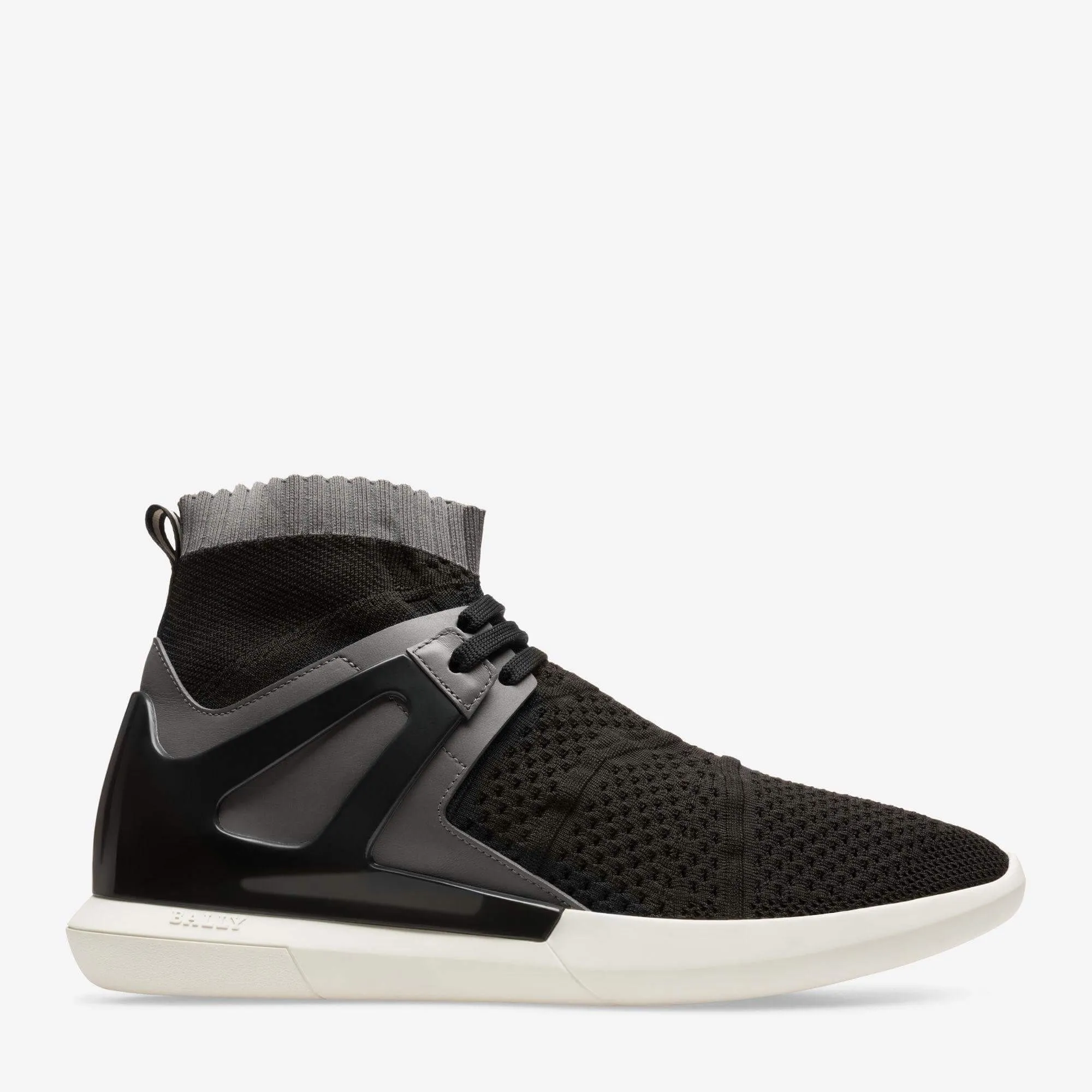 NEW Bally Avallo Men's Black Leather/Fabric Sneakers US 9 MSRP $550
