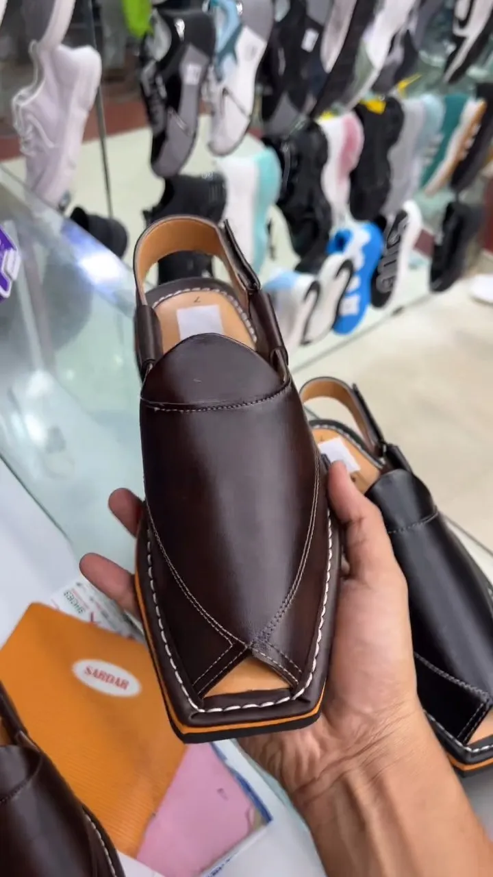 New Men's Summer Leather Sandals