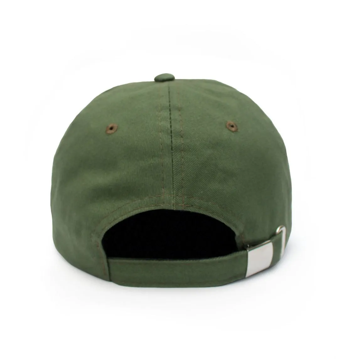 'NO SWEAT' Dad Hat (Green Olive)