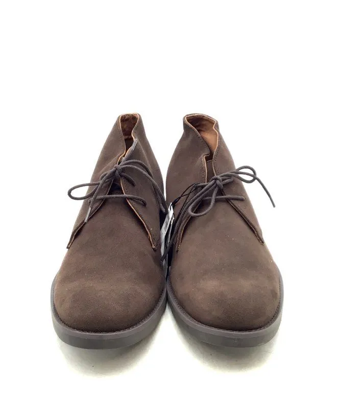 NWT Banana Republic Men's 712414 Brown Leather Almond Toe Chukka Boots - Size 11