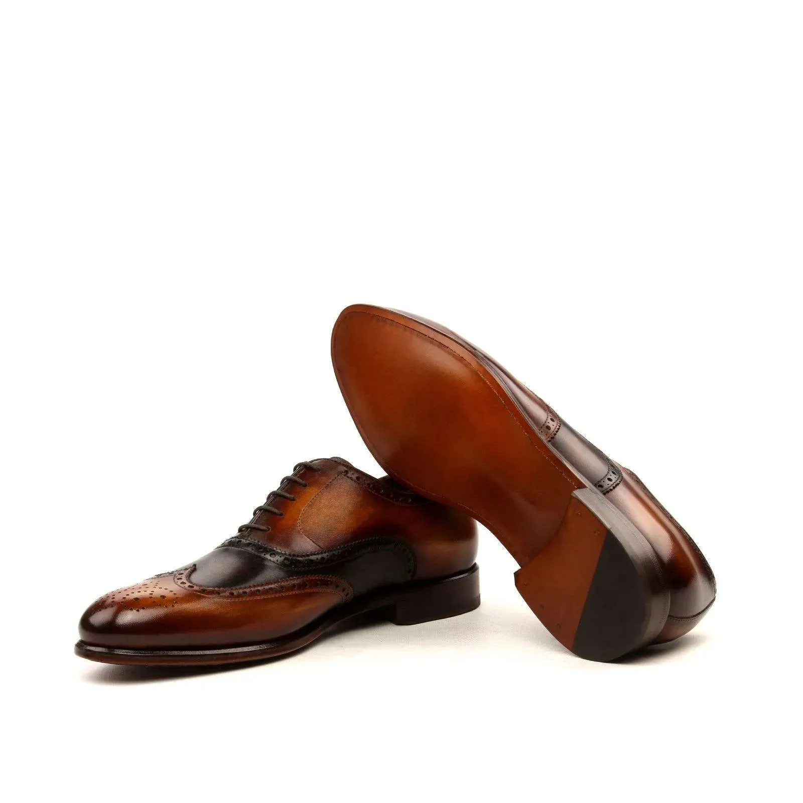 NY Full Brogue Patina
