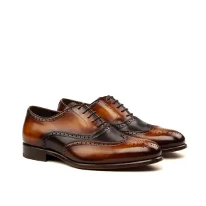 NY Full Brogue Patina