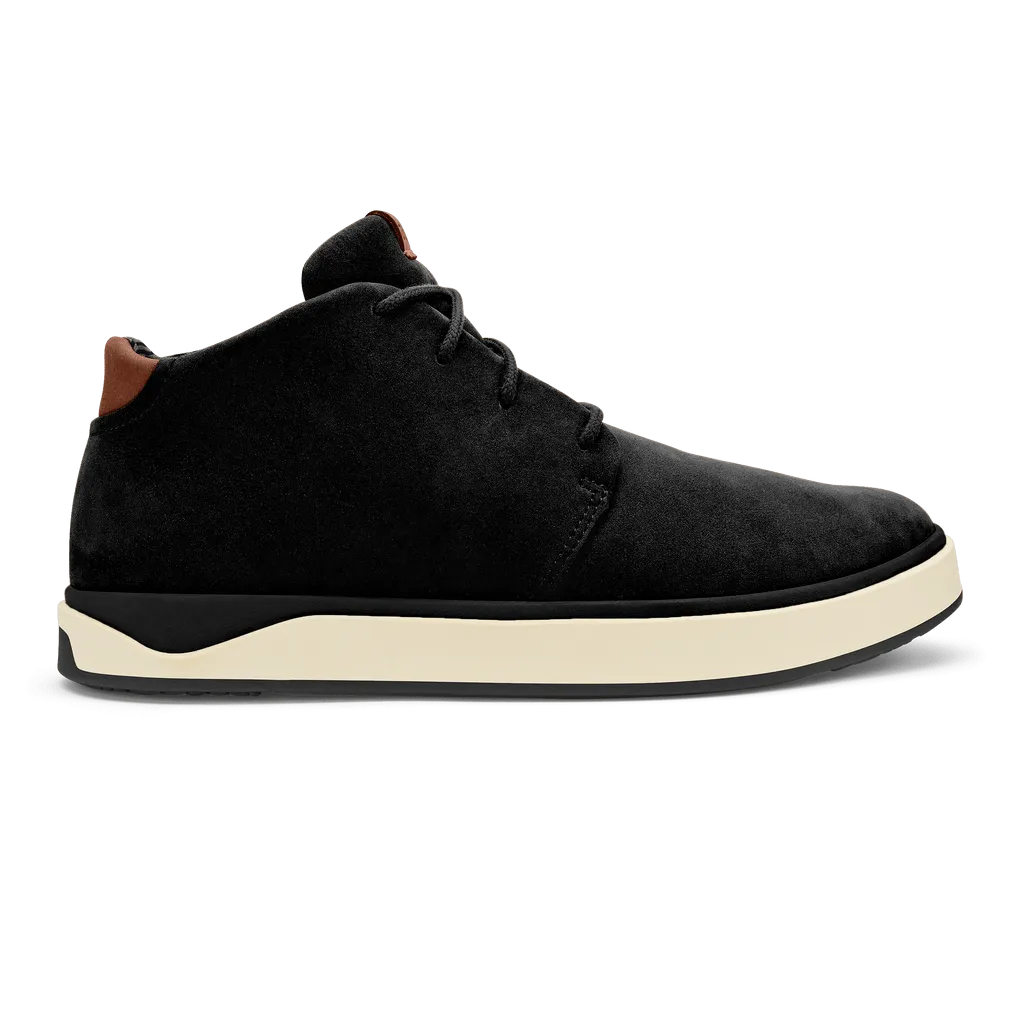OluKai Men's Papaku'ili Boots- Black