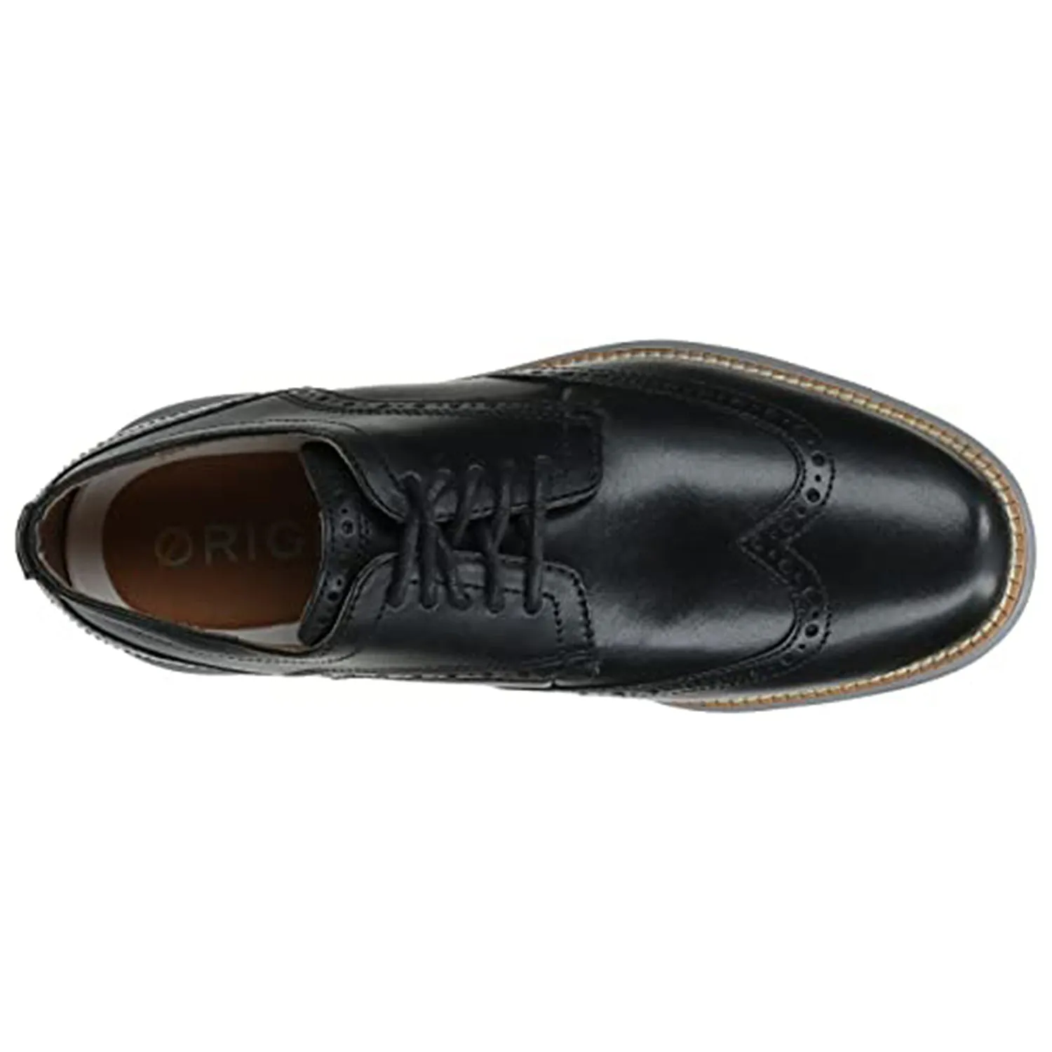 OriginalGrand Wingtip Black Oxford - Men's