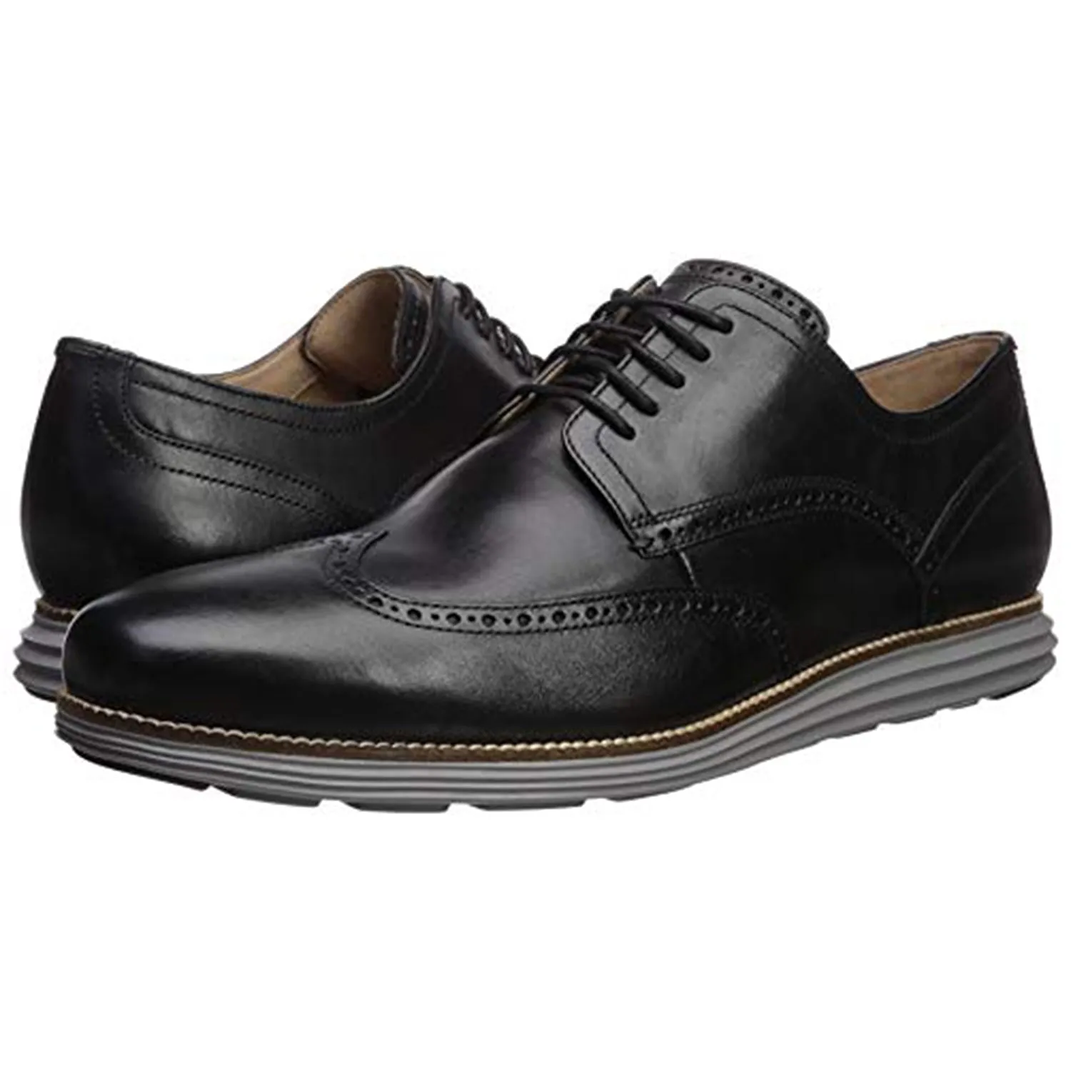 OriginalGrand Wingtip Black Oxford - Men's