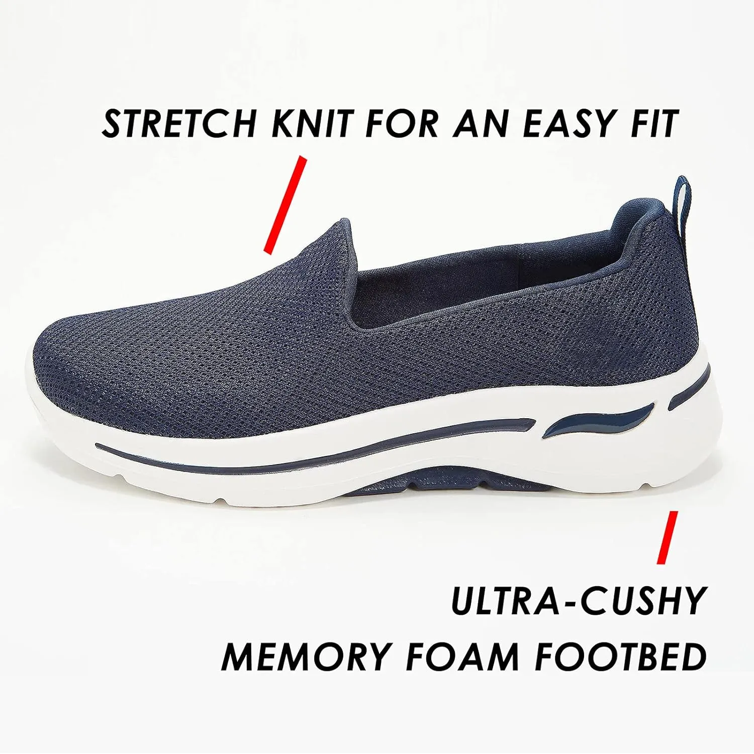 Orthopedic Shoes for Women Casual Walking Slip on Flat Walking Canvas Slip On Sneakers Running Shoes Slip On Shoes