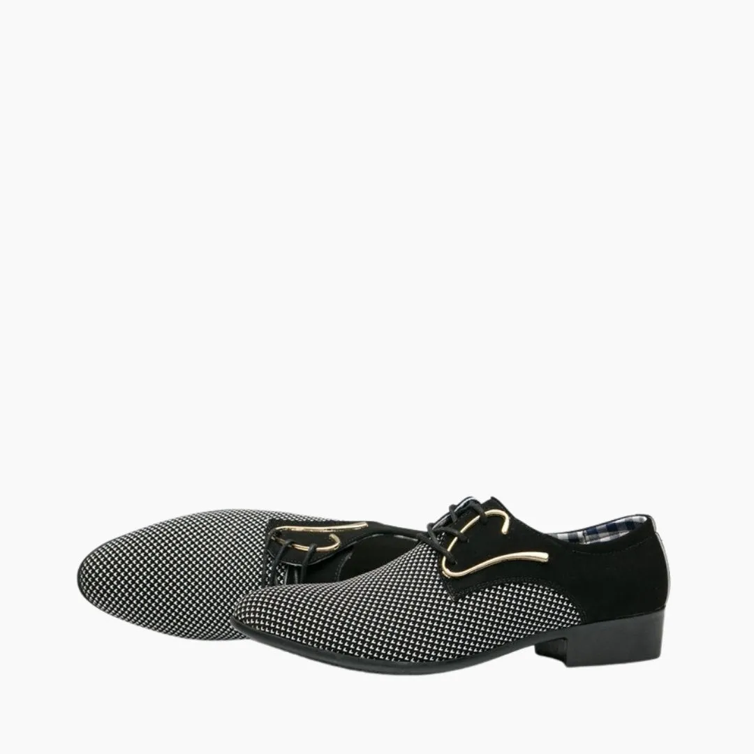Oxford Leather Shoes, Slip-On : Men's Wedding Shoes