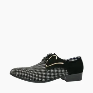 Oxford Leather Shoes, Slip-On : Men's Wedding Shoes