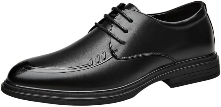 Oxford Shoes for Men Formal Brogue Wingtip Men Shoes Genuine Leather Comfortable Business Casual Shoes for Men
