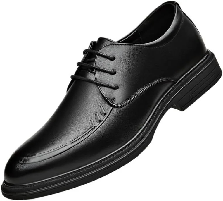 Oxford Shoes for Men Formal Brogue Wingtip Men Shoes Genuine Leather Comfortable Business Casual Shoes for Men