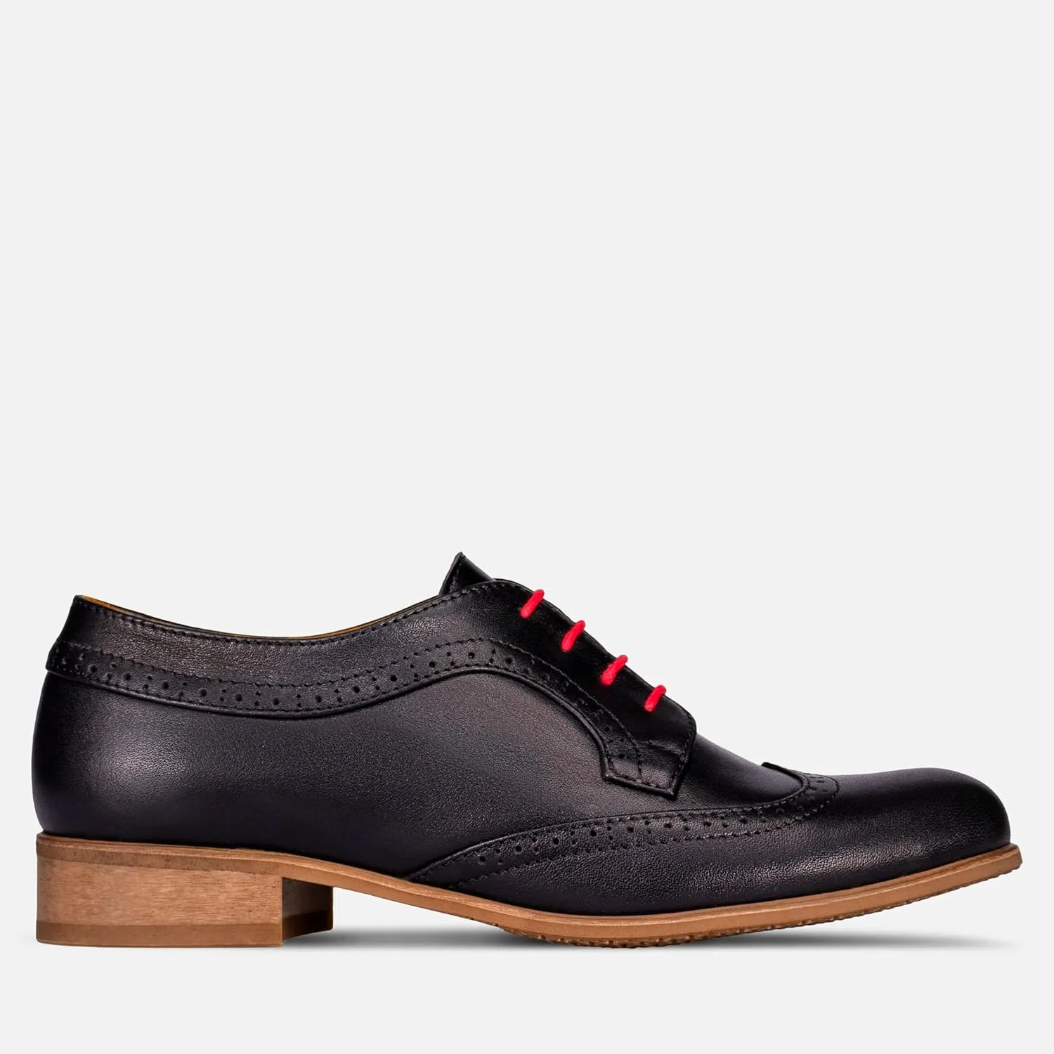 Oxford Shoes for Women - Premium Leather Comfortable Business Casual & Office Shoes  1 Heel - Consciously Handcrafted in Europe