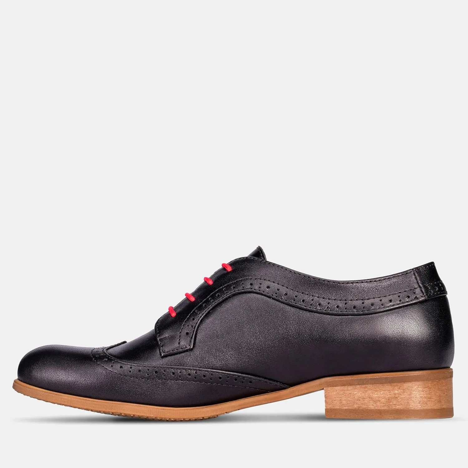 Oxford Shoes for Women - Premium Leather Comfortable Business Casual & Office Shoes  1 Heel - Consciously Handcrafted in Europe