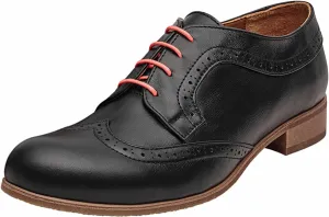 Oxford Shoes for Women - Premium Leather Comfortable Business Casual & Office Shoes  1 Heel - Consciously Handcrafted in Europe