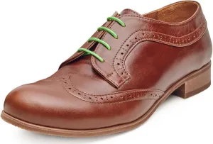 Oxford Shoes for Women - Premium Leather Comfortable Business Casual & Office Shoes  1 Heel - Consciously Handcrafted in Europe