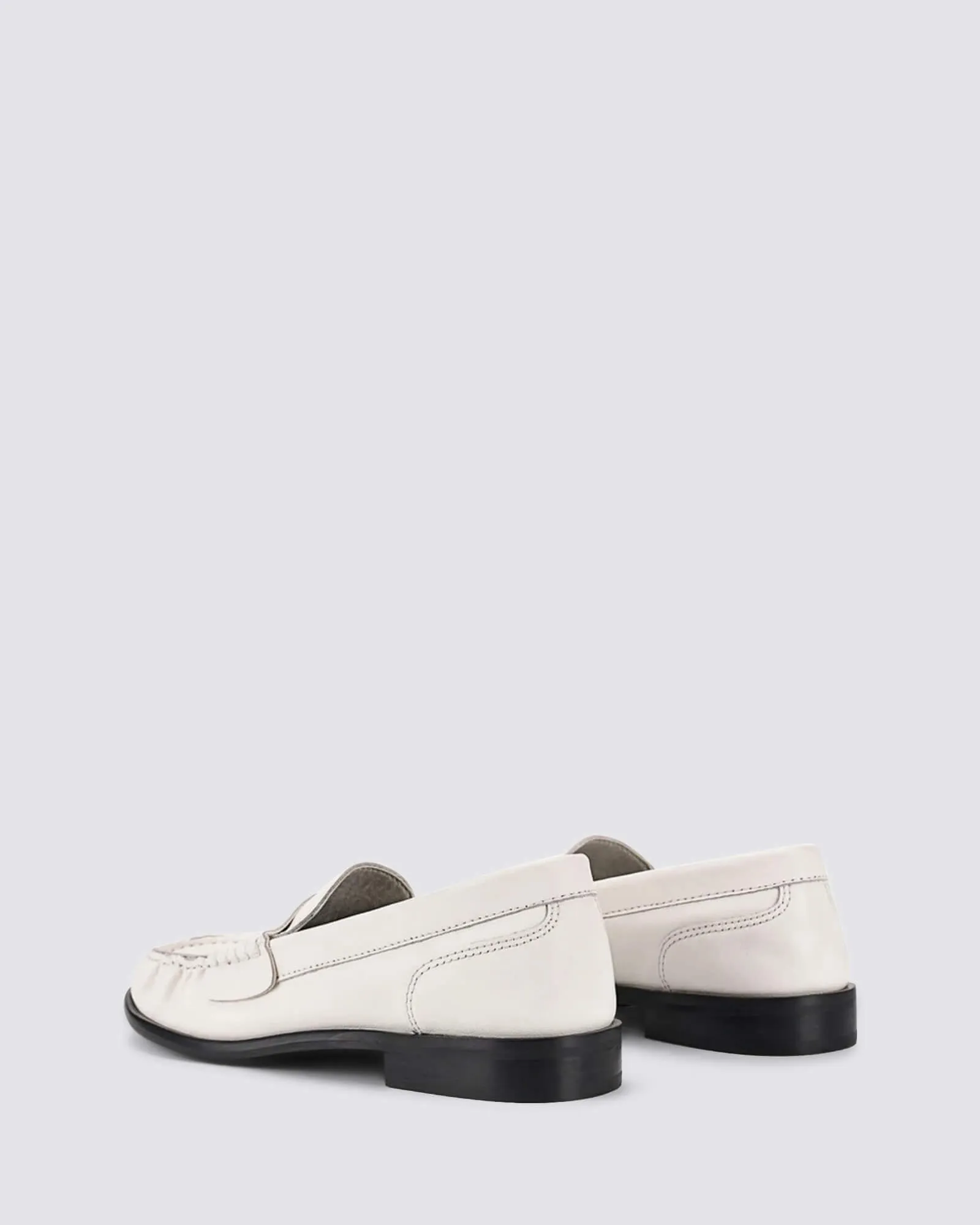 PADDY LOAFERS CHALK WHITE LEATHER