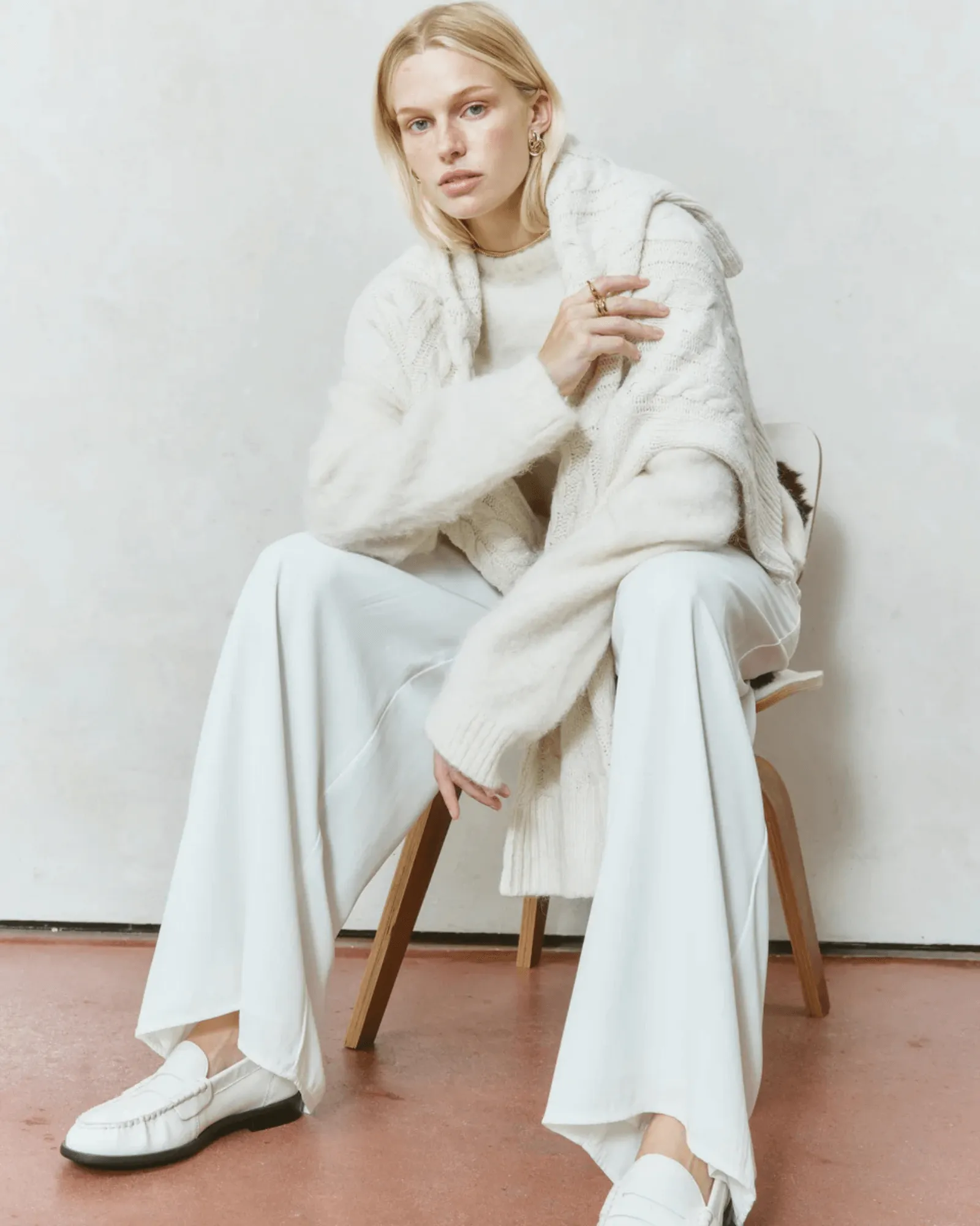 PADDY LOAFERS CHALK WHITE LEATHER