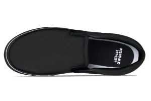 Paint It Black Slip Ons