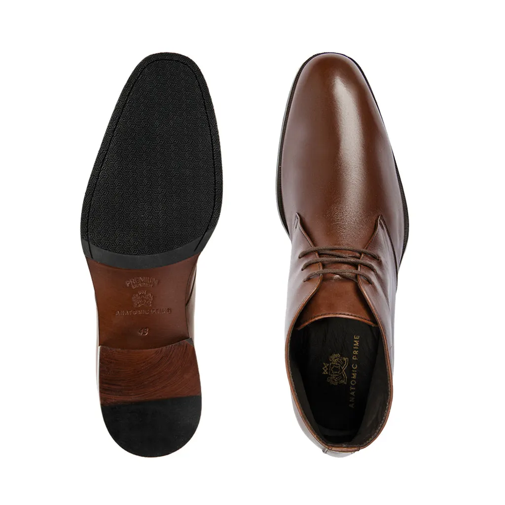 Paolo Men's Leather Chukka Boots