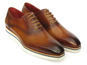 Paul Parkman Smart Casual Men's Brown Oxfords